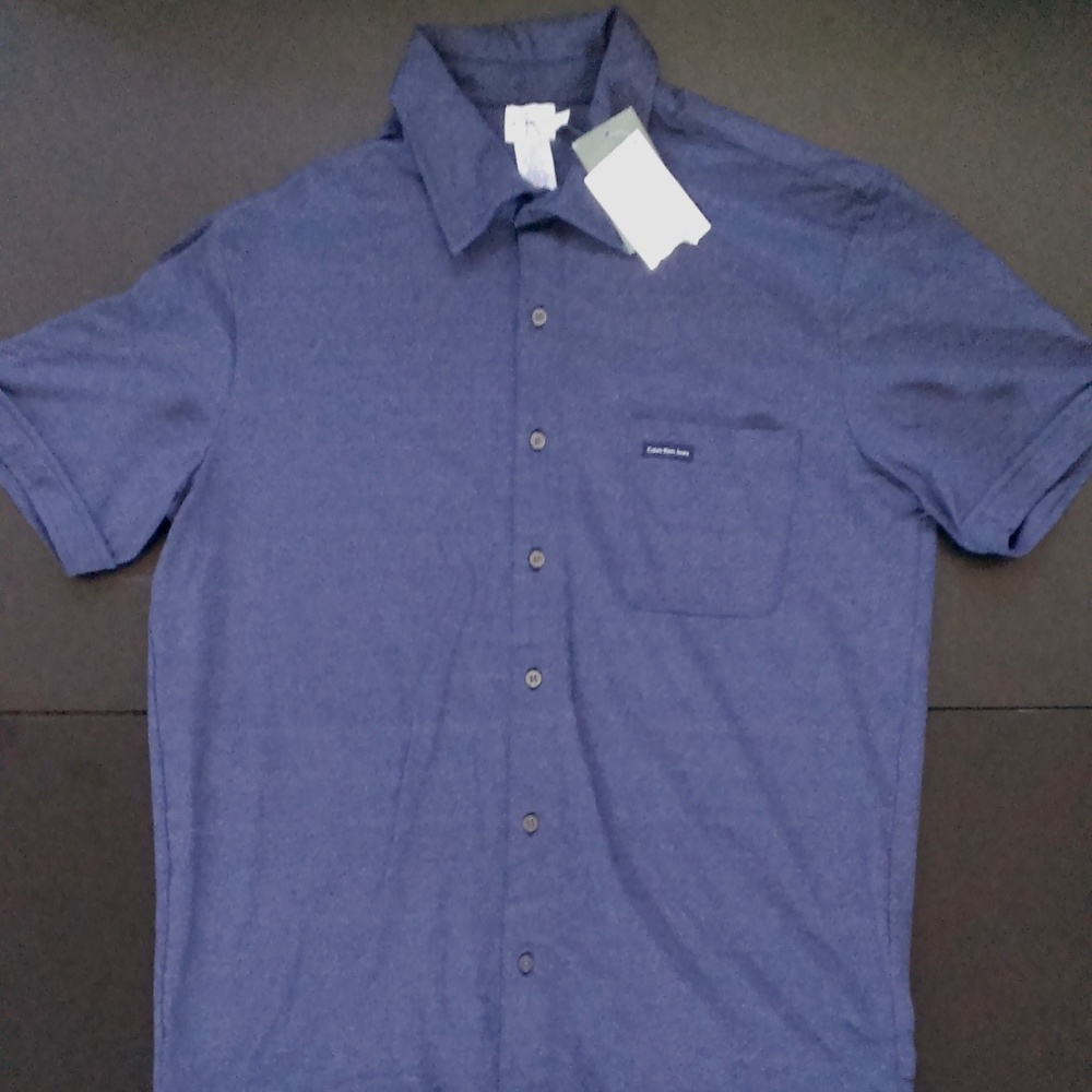 NWT Calvin Klein Polo Shirt Large